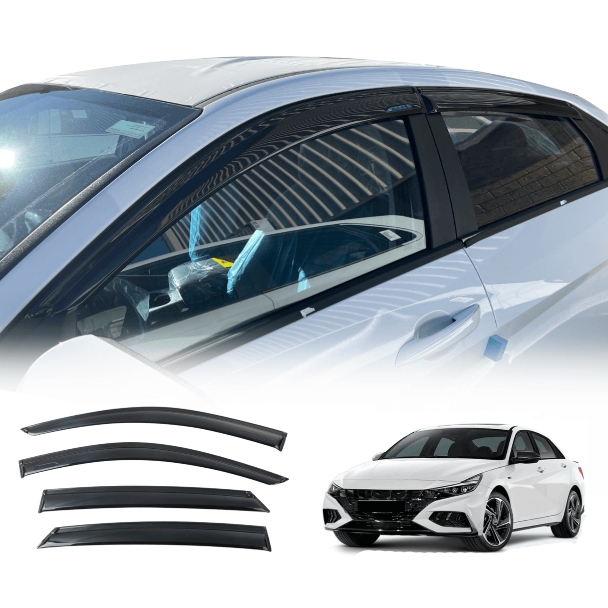 Weather Shields for Hyundai I30 Sedan 2020-Onwards