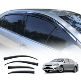 Stainless Edge Weather Shields For Toyota Aurion 2006-2011