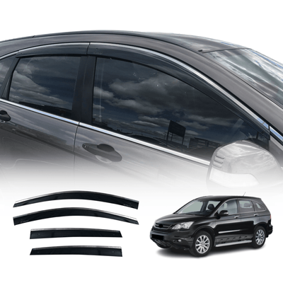 Stainless Edge Weather Shields for Honda CRV 2007-2011