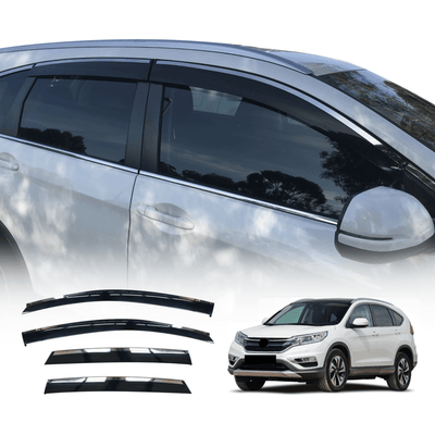 Stainless Edge Weather Shields for Honda CRV RM Series 2012-2017