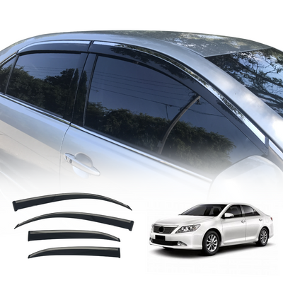 Stainless Edge Weather Shields For Toyota Camry 2006-2012