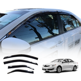 Stainless Edge Weather Shields for Toyota Camry 2012-2015