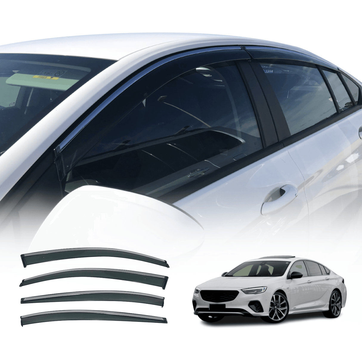 Injection Weather Shields for Holden Commodore ZB Sedan 2017-Onwards