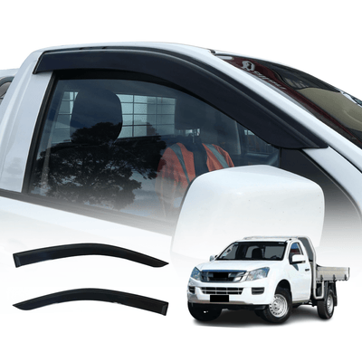 Injection Weather Shields for ISUZU D-MAX DMAX Single / Extra Cab 2012-2020 2PCS