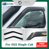 Injection Weather Shields for Nissan Navara D22 Single Cab 1997-2015