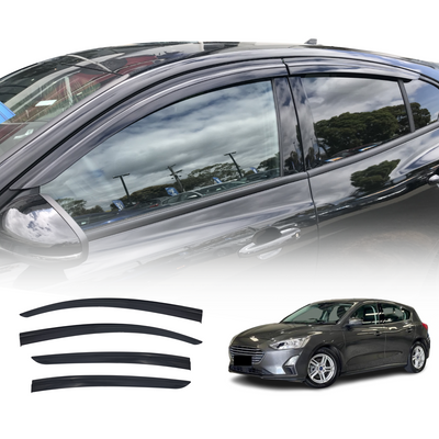 Injection Weather Shields Weathershields Window Visor For Ford Focus SA Series hatch 2018-Onwards