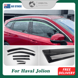 Stainless Edge Weather Shields for Haval Jolion 2021-2024 6PCS