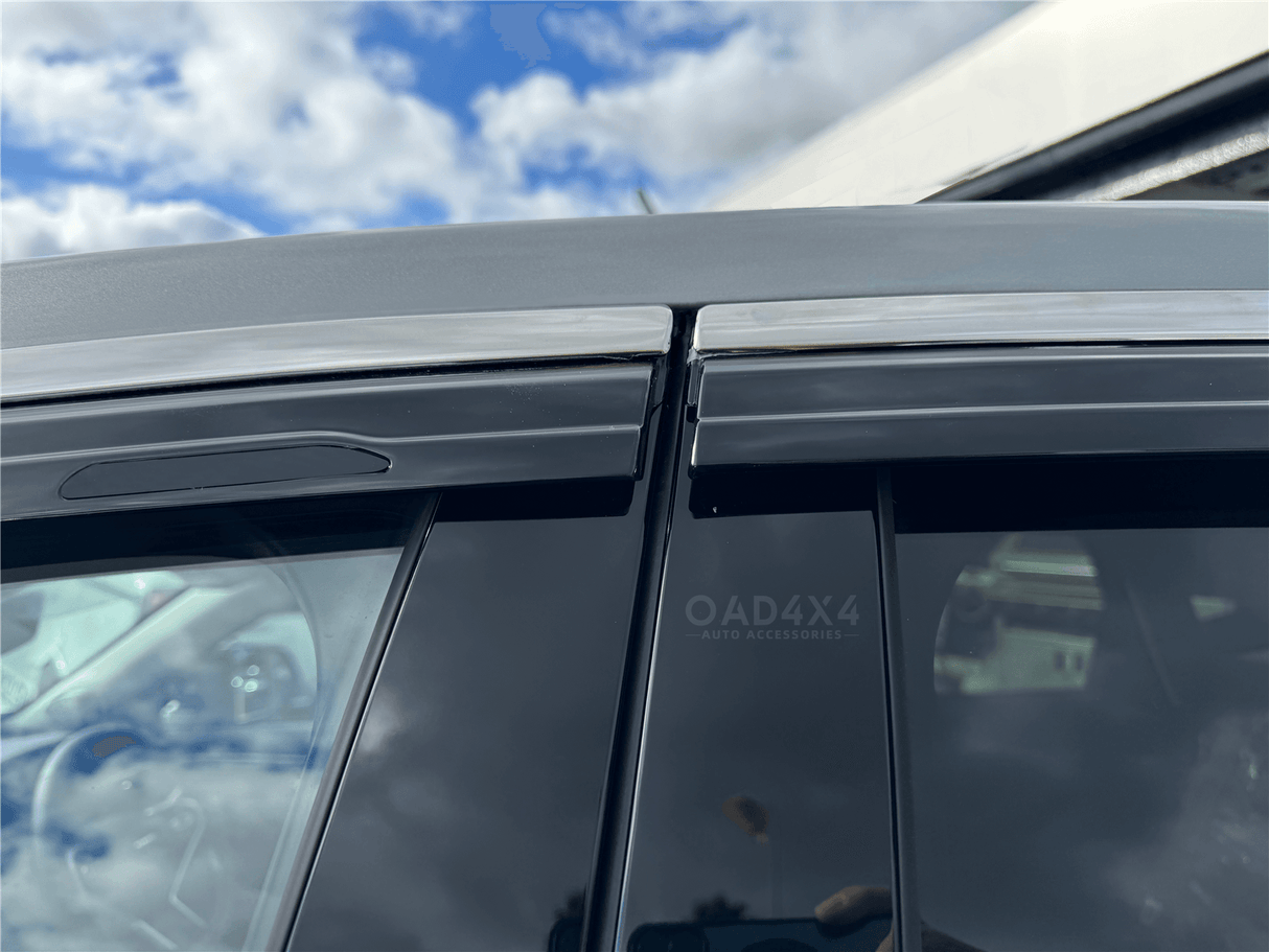 Stainless Edge Weather Shields for Haval Jolion Pro HEV Hybird 2024-Onwards