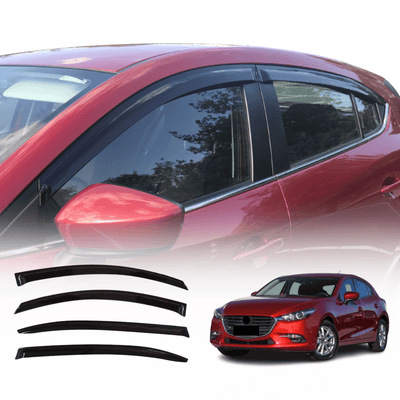 Injection Weather Shields for Mazda 3 BM BN Series Hatch 2013-2019