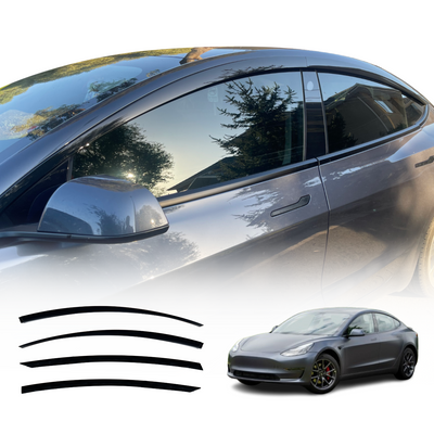 Injection Weather Shields for Tesla Model 3 2019-Onwards