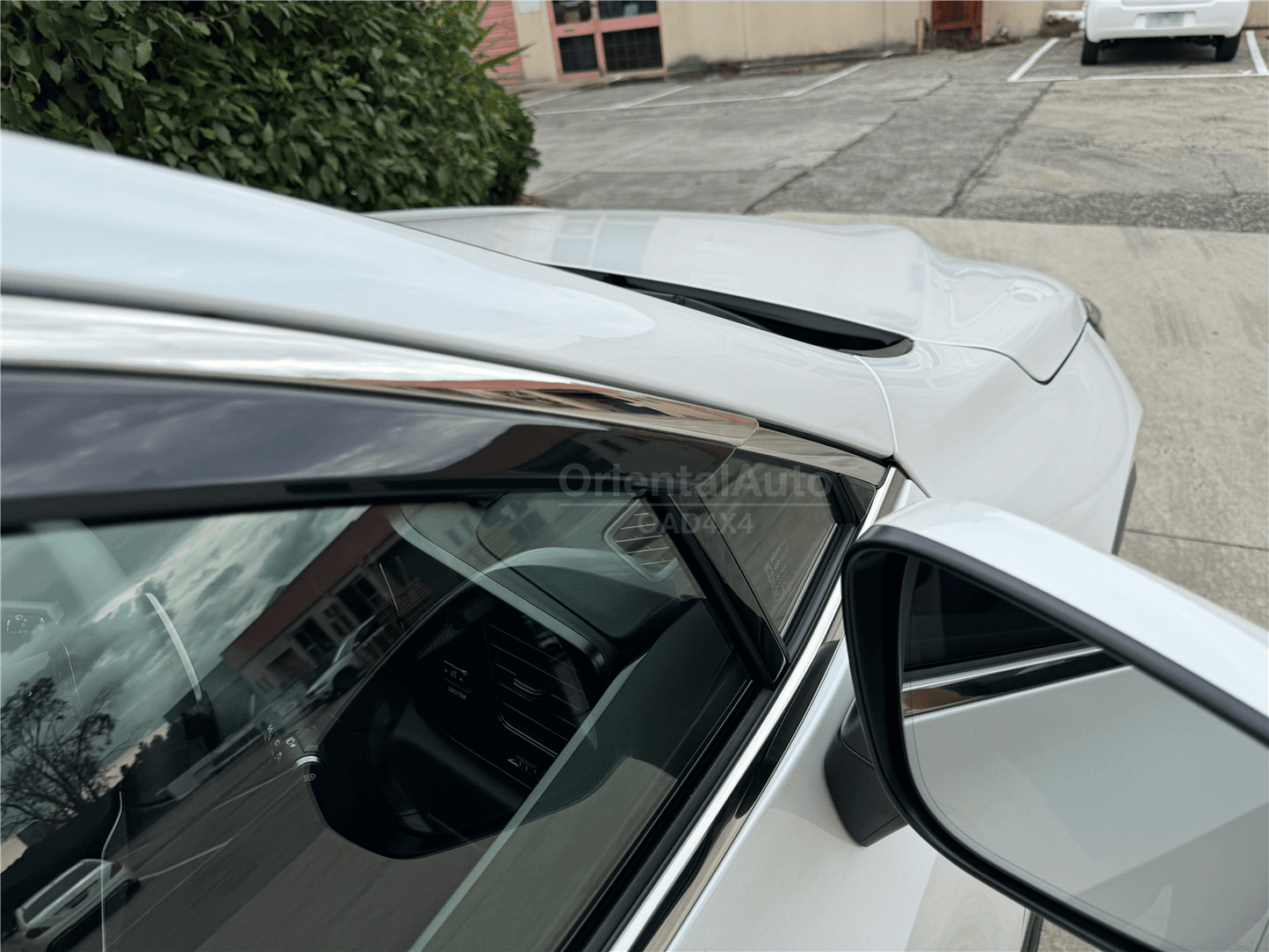 Stainless Edge Weather Shields For Lexus NX Series 2022-Onwards 6PCS