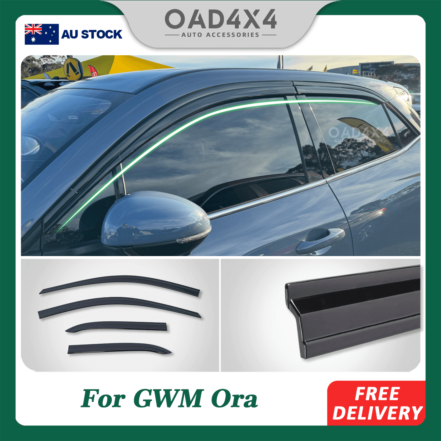 Injection Weather Shields for GWM Ora 2023-Onwards