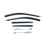 Stainless Edge Weather Shields for Nissan Qashqai J12 Series 2022-Onwards 6PCS