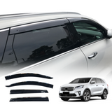 Stainless Edge Weather Shields For KIA Sorento UM Series 2015-2020