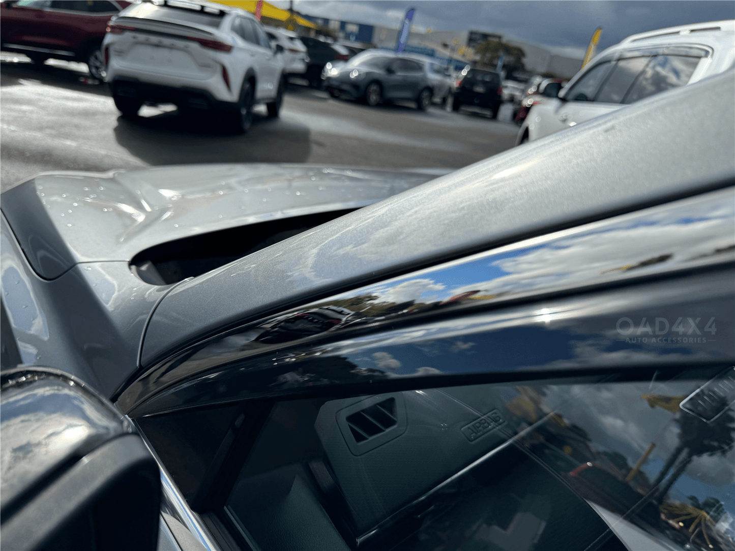 Stainless Edge Weather Shields for Haval Jolion Pro HEV Hybird 2024-Onwards