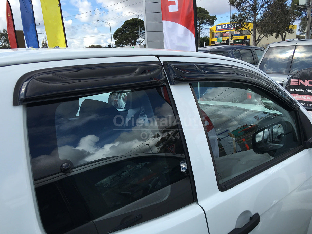 Weather Shields for Holden Colorado RG Series Extra Cab 2012-Onwards