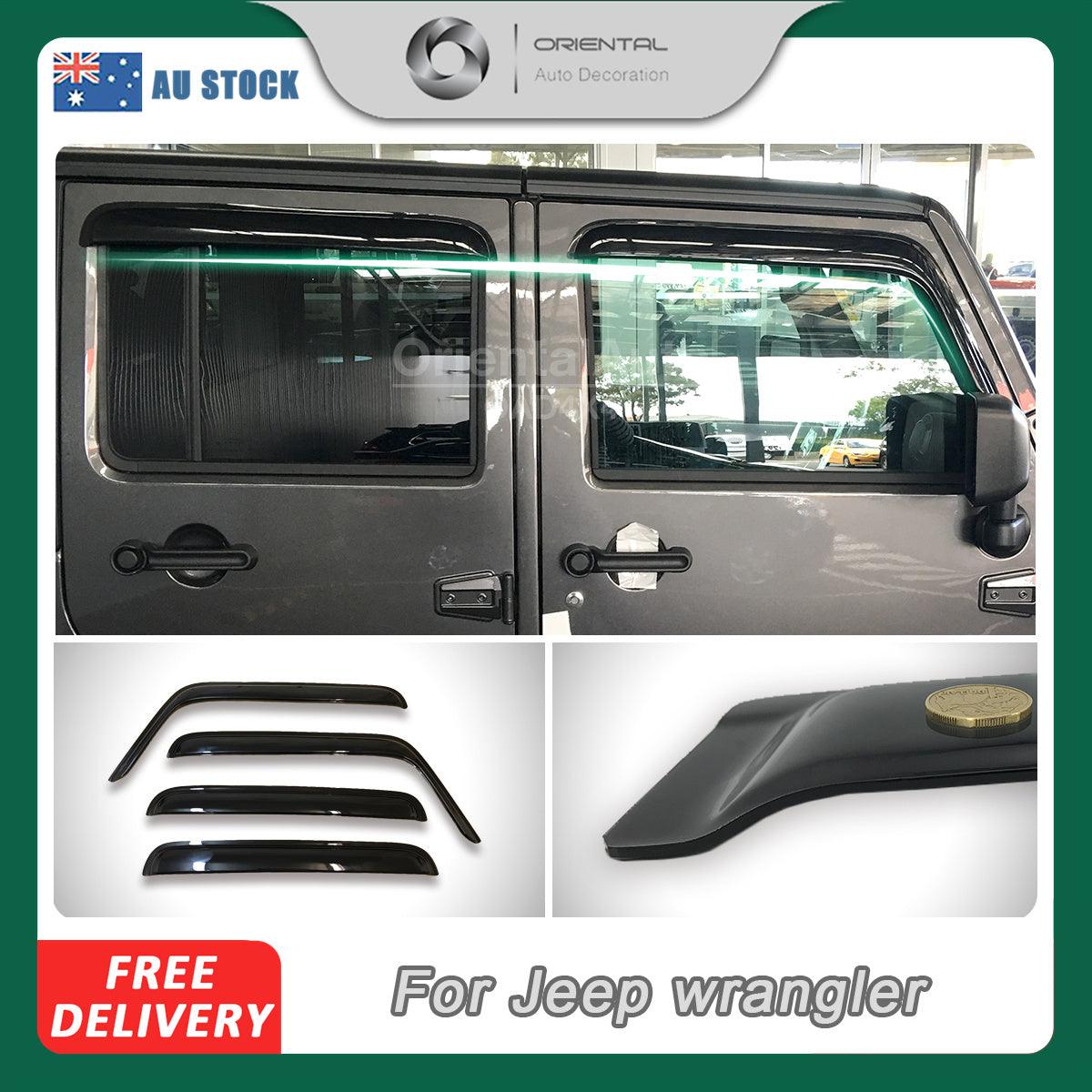 Weather Shields for Jeep Wrangler JL Series 2018-Onwards