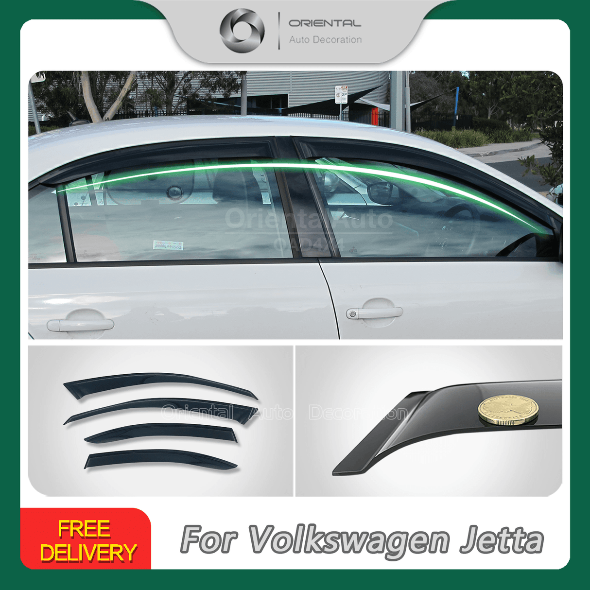 Weather Shields for Volkswagen Jetta 2011-2019