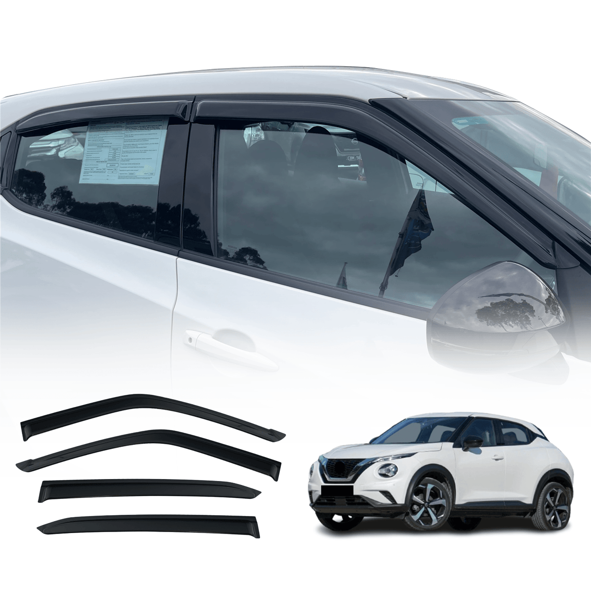 Weather Shields for Nissan Juke 2020-Onwards