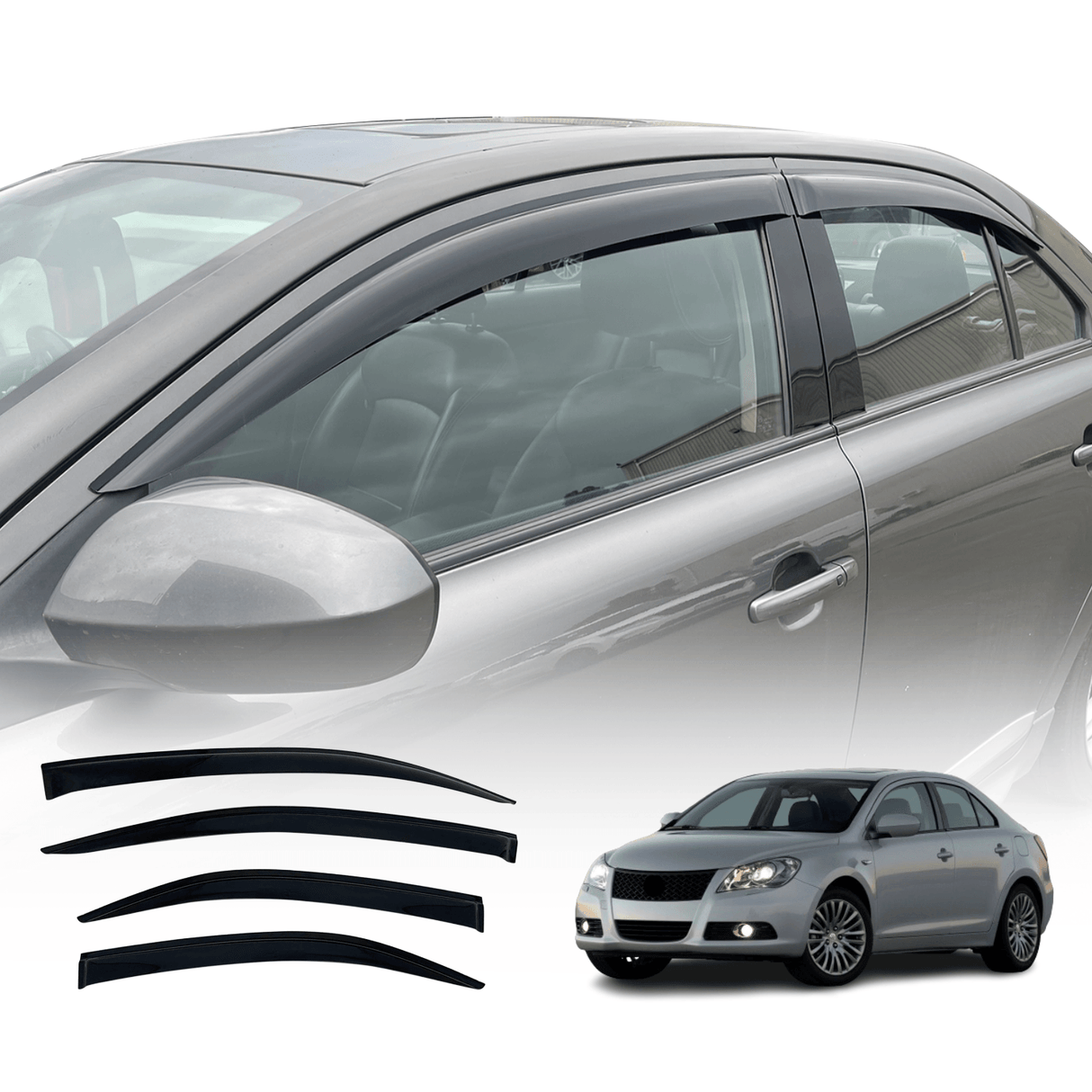 Weather Shields for Suzuki Kizashi 2010-2017