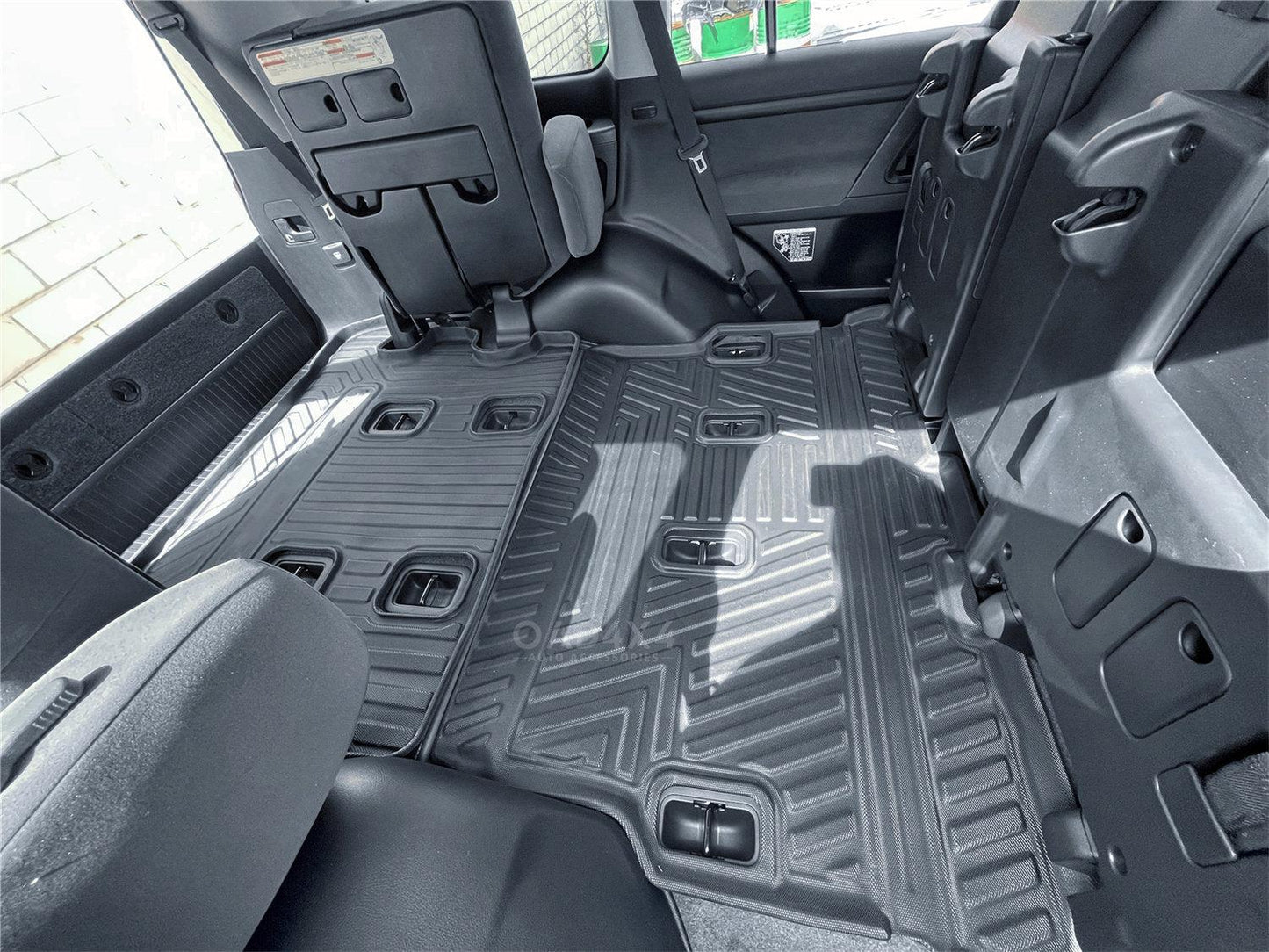 Third Row Car Floor Mats for Toyota Landcruiser 200 2007-2021