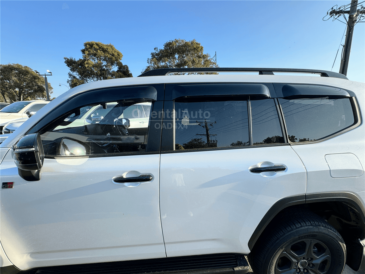 Bonnet Protector & Widened Luxury Weather Shields for Toyota LandCruiser 300 2021-Onwards