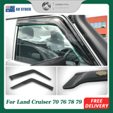 Weather Shields for Toyota Land Cruiser Landcruiser 70 76 78 79 Series LC70 LC76 LC78 LC79 2007-Onwards 2PCS