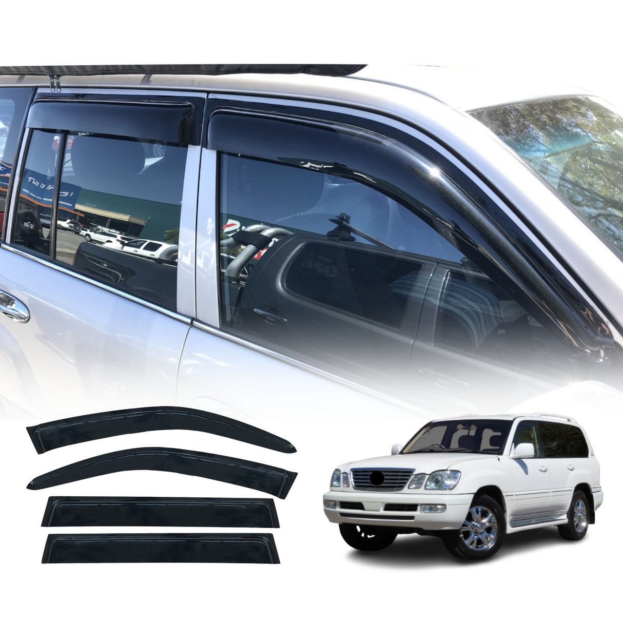 Weather Shields For Lexus LX470 1998-2007