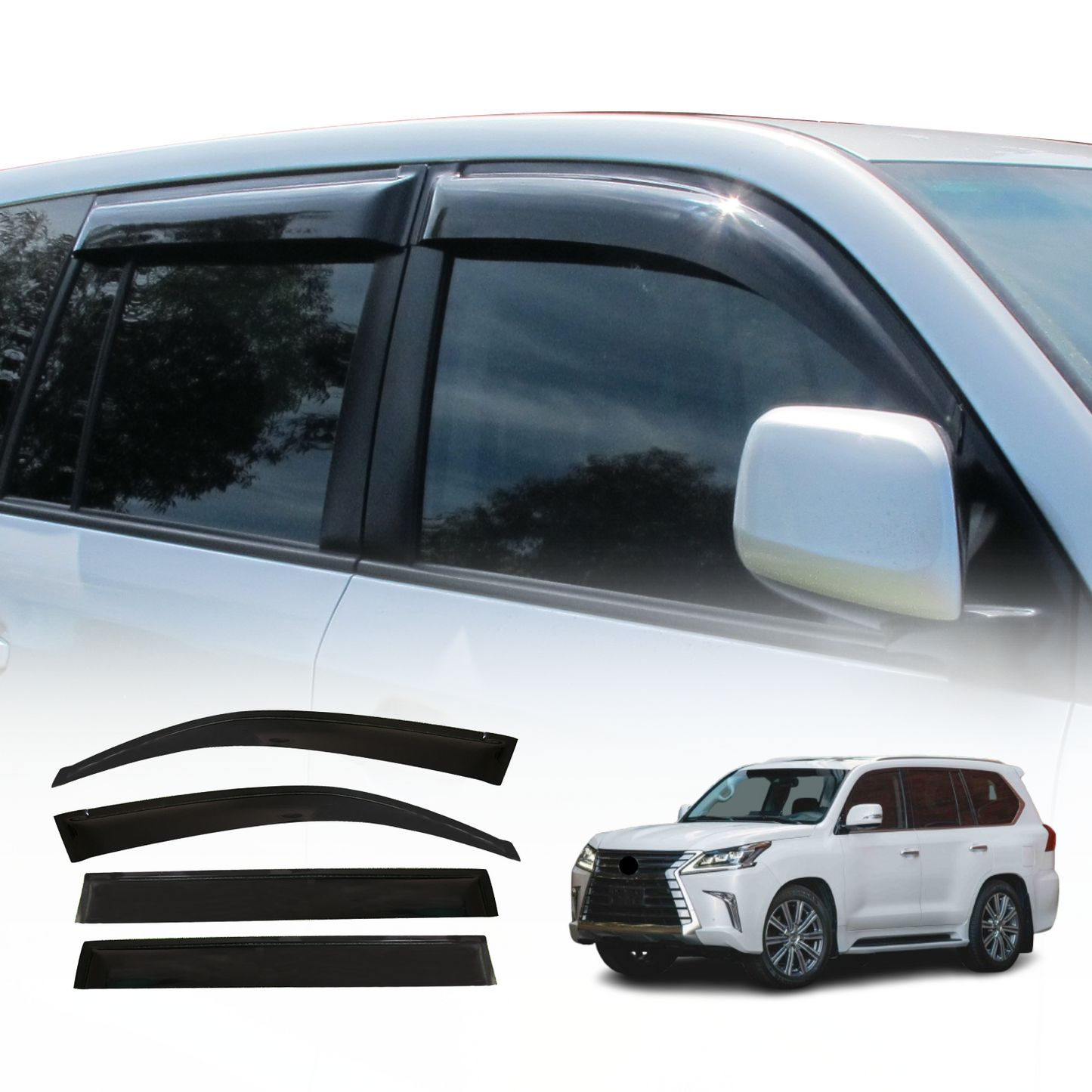 Weather Shields For Lexus LX570 /LX450d 2008-2021