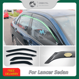 Weather Shields for Mitsubishi Lancer Sedan 2003-2007