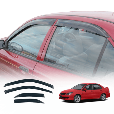 Weather Shields for  Mitsubishi Lancer Sedan 1996-2003