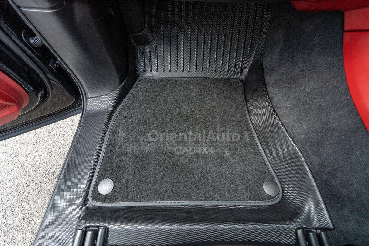 5D Double-Layer Car Floor Mats for Porsche Cayenne 2018-Onwards