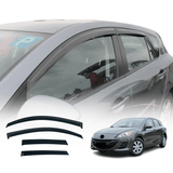 Weather Shields for Mazda 3 BL Hatch 2009-2013