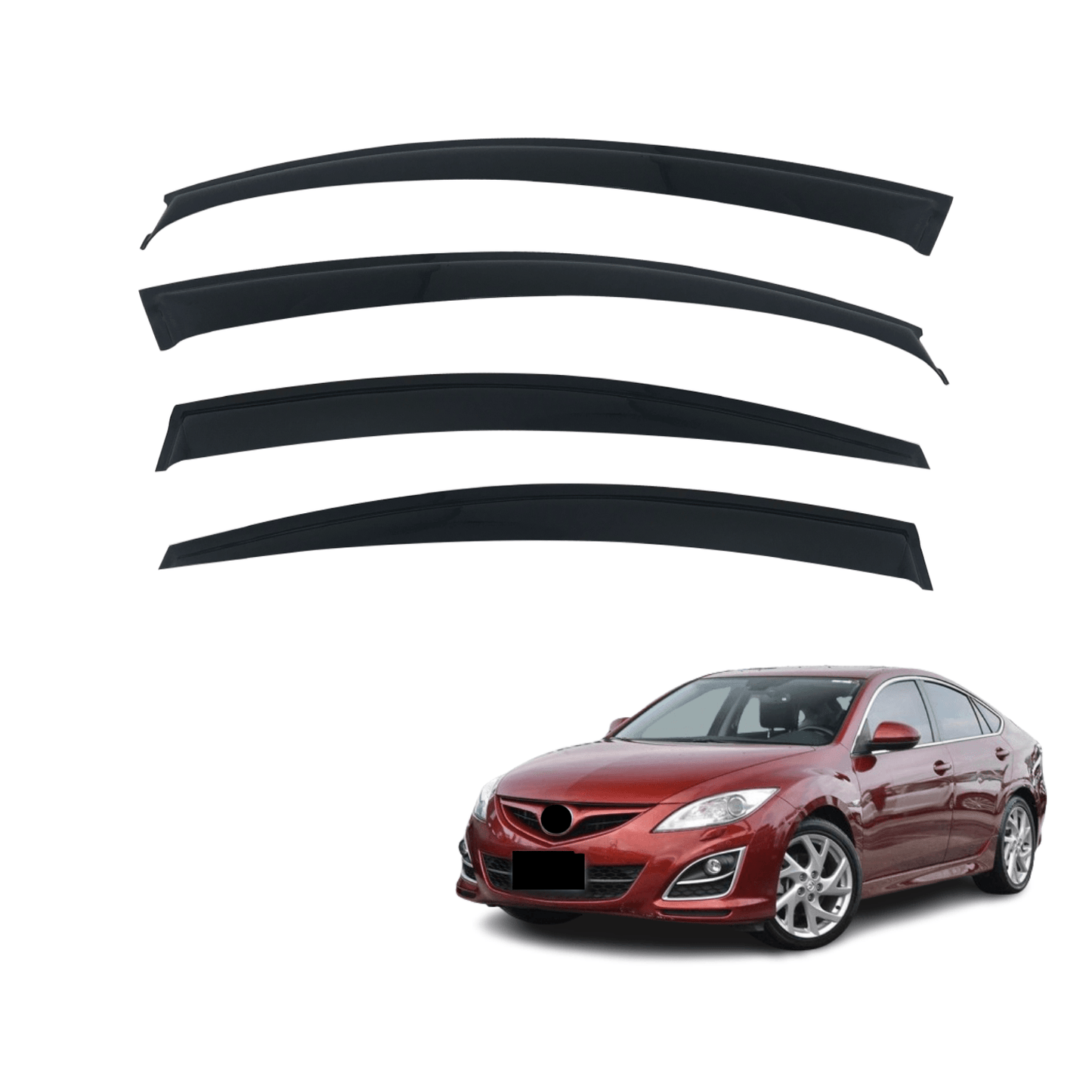 Weather Shields for Mazda 6 GH Sedan 2008-2012