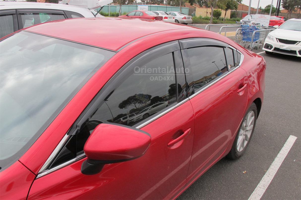 Weather Shields for Mazda 6 GJ Sedan 2012-Onwards