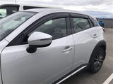 Weather Shields for Mazda CX3 CX-3 2015-Onwards