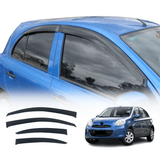 Weather Shields for Nissan Micra K13 2010-2016