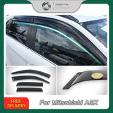 Weather Shields for Mitsubishi ASX 2010-Onwards