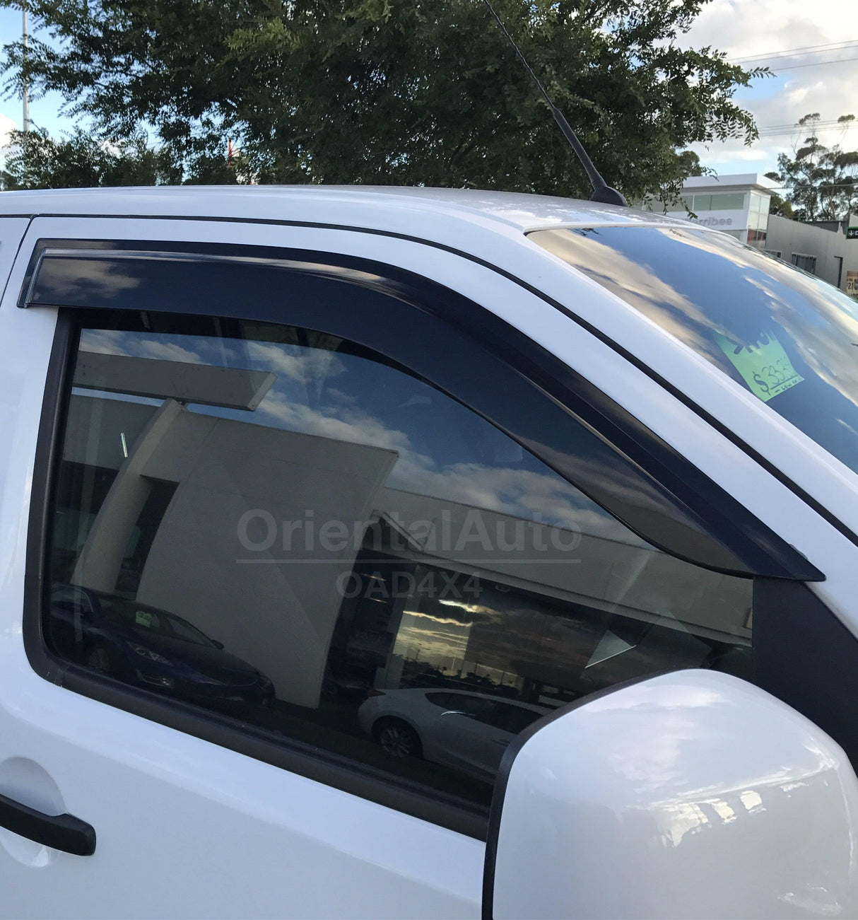 Bonnet Protector & Weather Shields for Nissan Navara D40 Extra Cab 2005-2010 Spanish Model