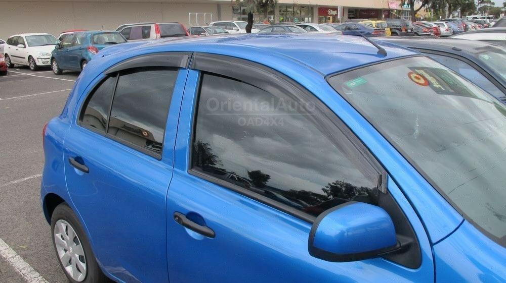 Weather Shields for Nissan Micra K13 2010-2016