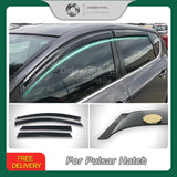 Weather Shields for Nissan Pulsar Hatch C12 2013-Onwards