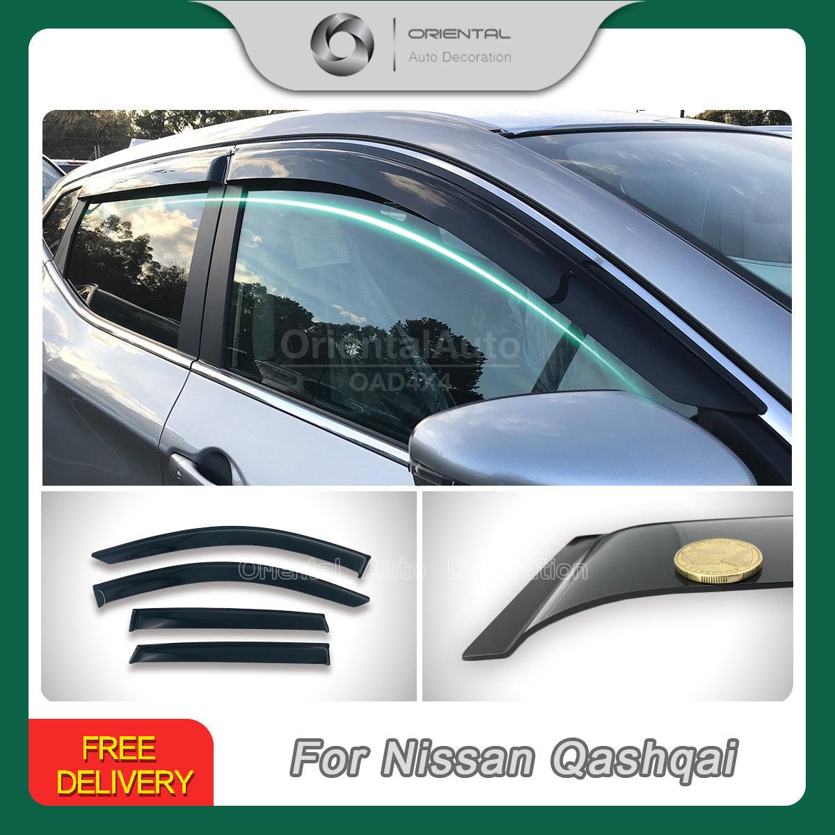 Weather Shields for Nissan Qashqai J11 Series 2014-2022