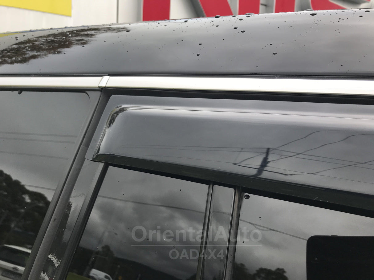 Weather Shields for Nissan Patrol Y62 2012-Onwards