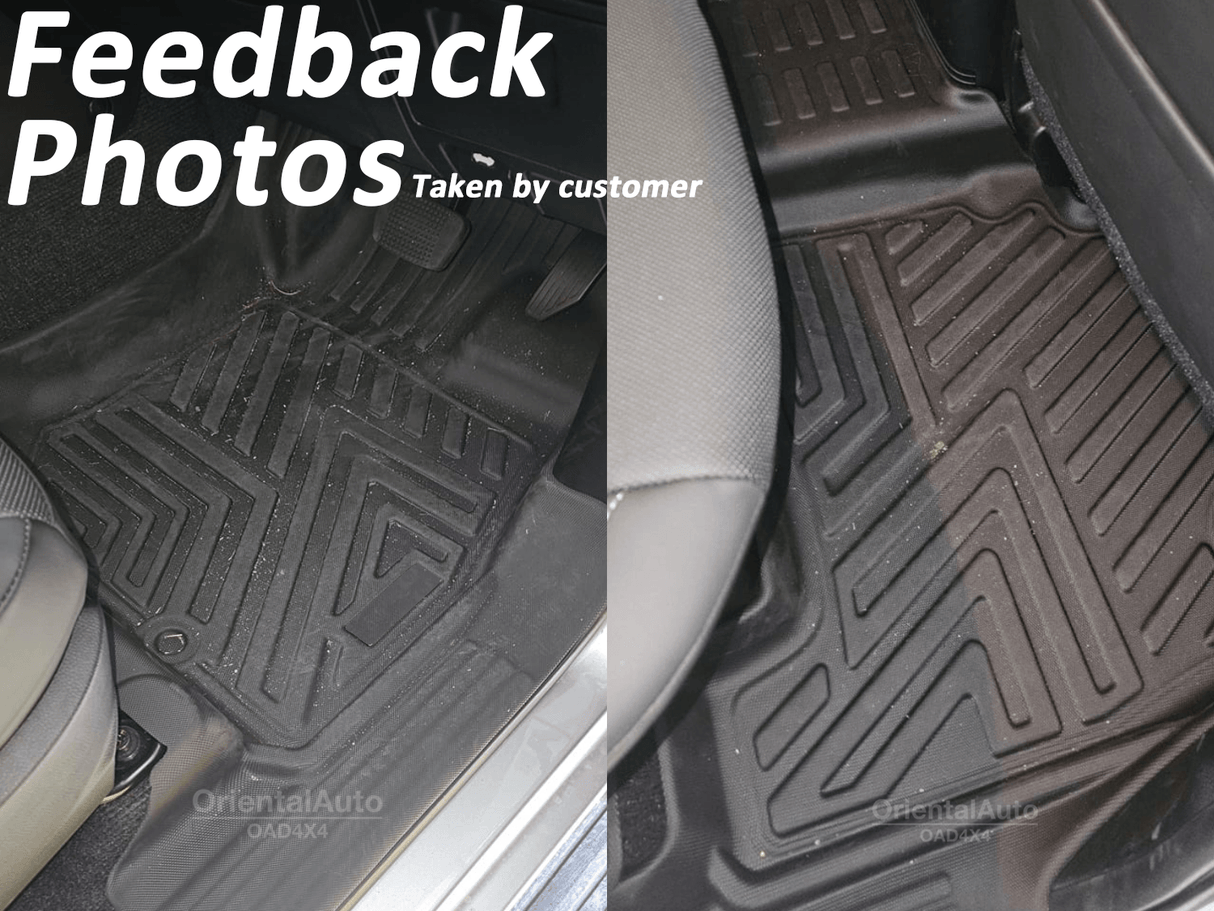 5D TPE Car Floor Mats for ISUZU MU-X MUX 2021-Onwards