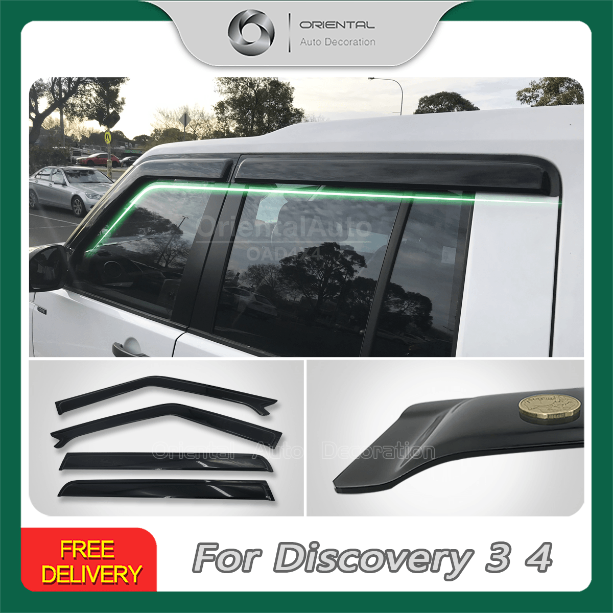 Weather Shields for Land Rover Discovery 3 4 2004-2016