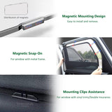 Magnetic Window Sun Shade for Honda 10th Gen Civic Hatch 2017-2021