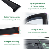 Injection Weather Shields for Tesla Model 3 2019-Onwards