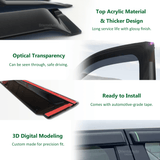 Weather Shields for Mercedes-Benz G-Class 2 Doors / UTE 2011-2018