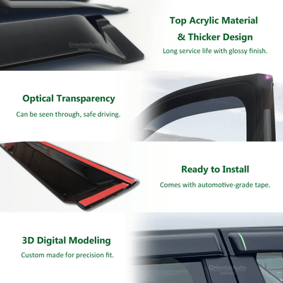 Bonnet Protector & Weather Shields for Haval Jolion 2021-Onwards