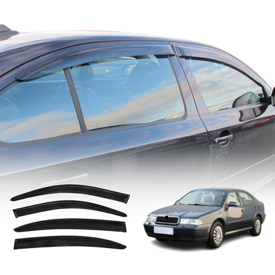 Weather Shields for For Skoda Octavia Liftback 2007-2013